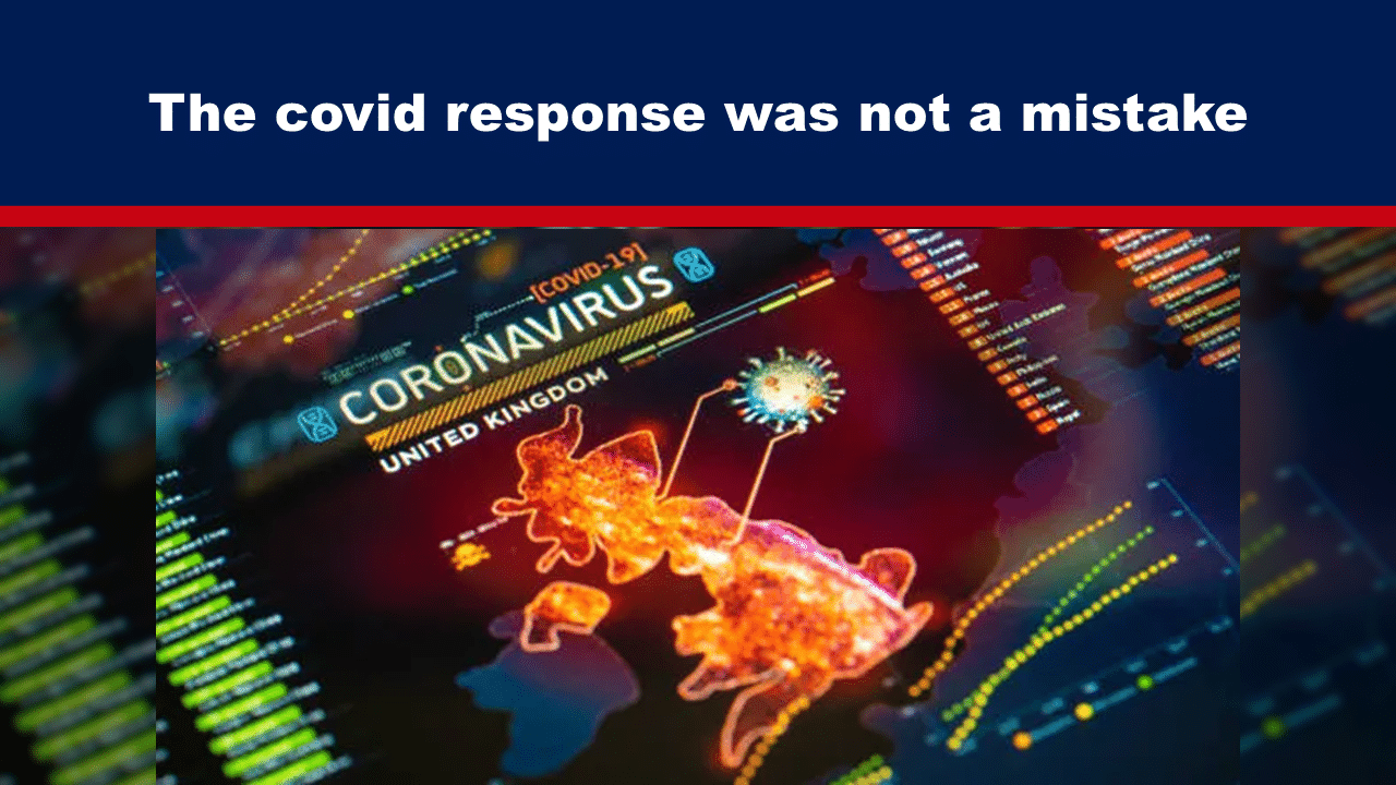 Expose News: COVID response spotlight: Vibrant map of UK with data charts highlights pandemic steps. The covid response was not a mistake!