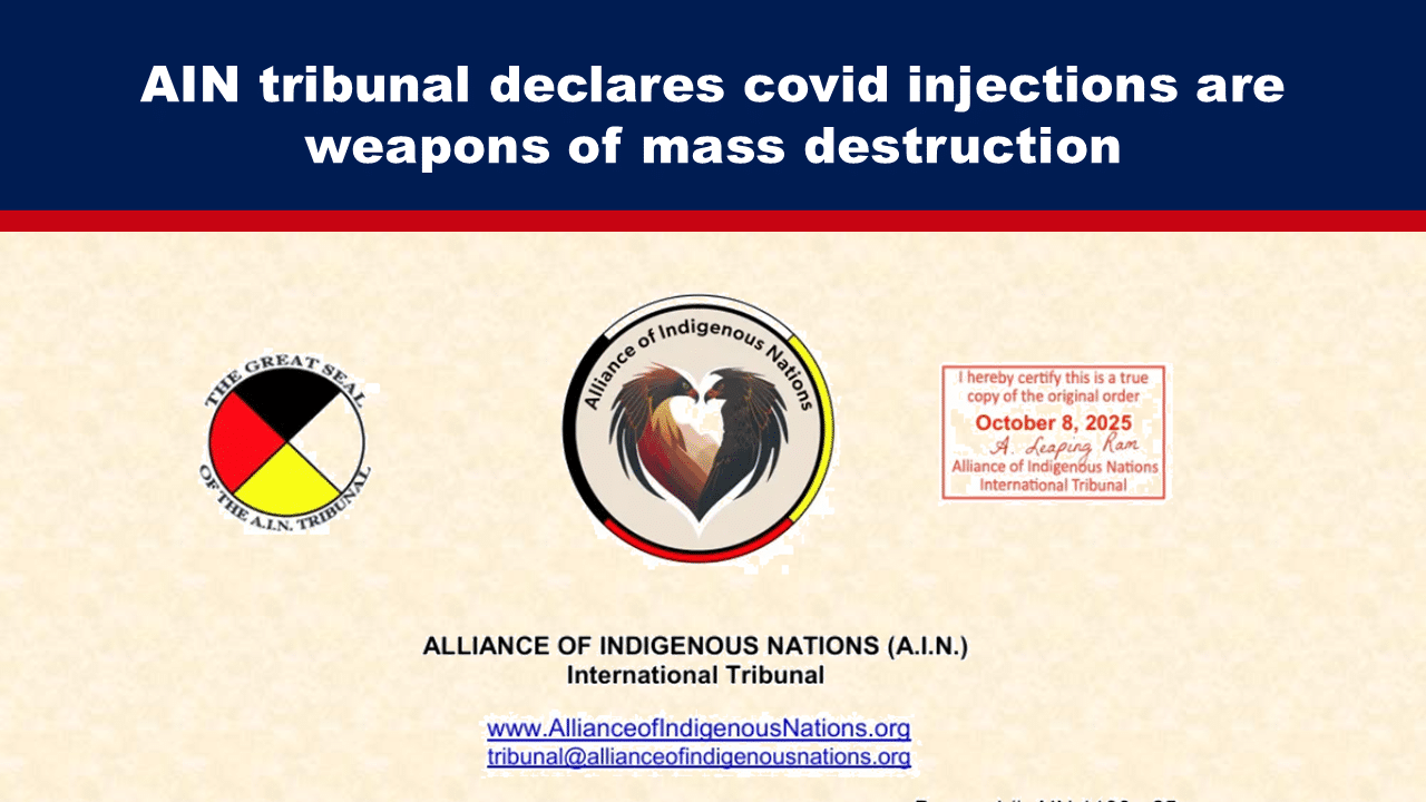 Expose News: AIN tribunal's bold declaration: COVID injections labeled as weapons of mass destruction in shocking twist!