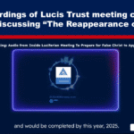 Expose News: Lucis Trust meeting audio reveals key figures discussing "The Reappearance of Christ" with a cosmic twist. What secrets are they unveiling?