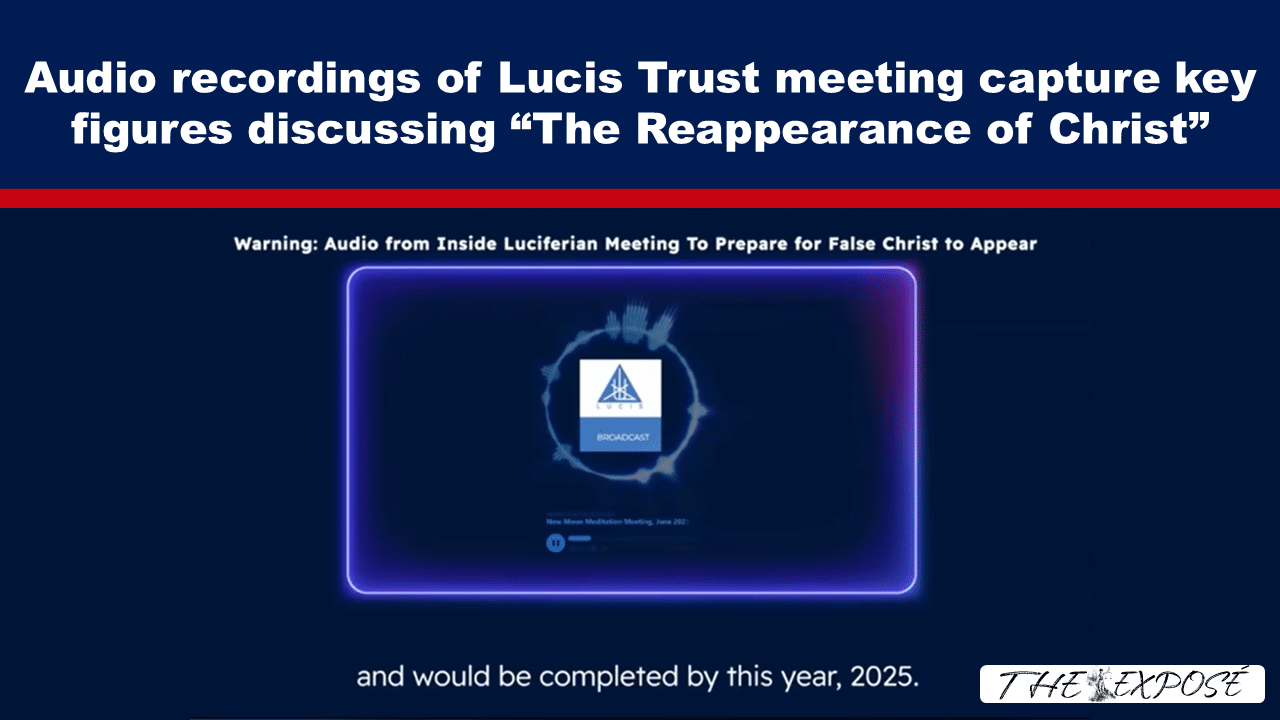 Expose News: Lucis Trust meeting audio reveals key figures discussing "The Reappearance of Christ" with a cosmic twist. What secrets are they unveiling?
