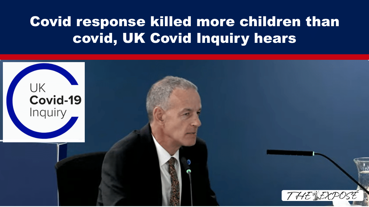 Expose News: UK Covid Inquiry claims more children were impacted by response measures than by Covid itself, sparking heated debate.
