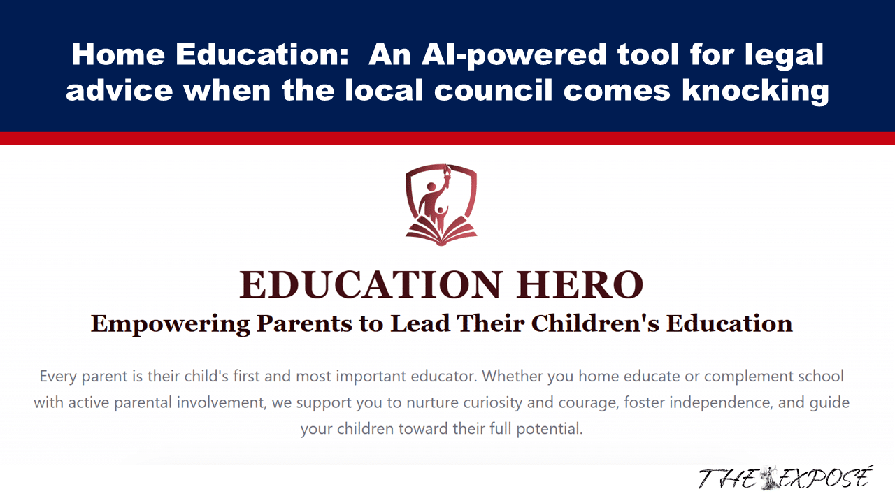 Expose News: Home Education gets a boost! Discover AI-powered legal advice when the council knocks with Education Hero’s handy tool! Empower your teaching journey.