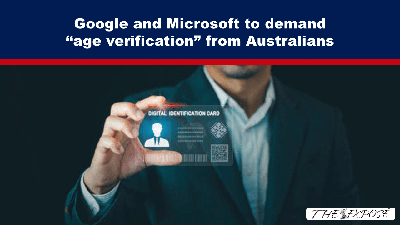 - The Expose Expose News: Crikey! Is your Aussie ID about to be demanded by Google and Microsoft for age verification? Digital ID card held up in the image. Stay tuned for more!
