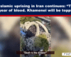 Expose News: Woah! Massive crowds take to the streets in Iran as the Anti-Islamic uprising heats up! Could Khamenei REALLY be on his way out this time?