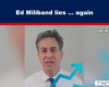 Expose News: Oh no, he didn't! Ed Miliband lies... again?! Is it just us, or does that blue arrow look a bit suspicious too? The cheek!