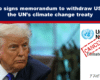 Expose News: Drama Alert! Did Trump just DUMP the UN's climate change treaty? Sources say he signed a memo withdrawing the US! Stay tuned for deets!