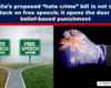Expose News: Crikey! Is Australia's proposed 'hate crime' bill an attack on free speech and belief-based punishment? You be the judge!