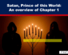 Expose News: Exclusive Peek! Dark figures and ominous candles? Unveiling Chapter 1 of "Satan, Prince of this World"! Is this a secret society exposed?!