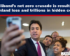Expose News: Ed Miliband's net zero drive raises concerns about farmland loss and hidden trillions.