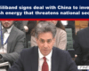 Expose News: Ed Miliband signs China deal for British energy, sparking national security fears.