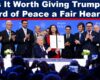 Trump Board of Peace Might Actually Work Worth a Fair Hearing