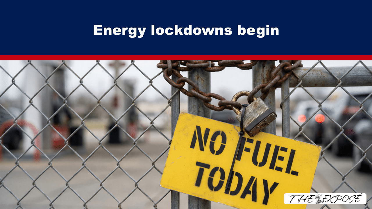 - The Expose Expose News: Energy lockdowns begin! Fuel shortages hit hard as gas stations close their gates. What's next for drivers?