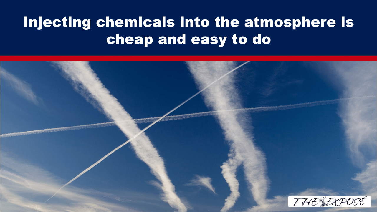 Expose News: Shocking news: Injecting chemicals into the atmosphere is cheap and easy to do! What does this mean for our skies?
